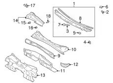 Накладка NA01-50-798 MAZDA