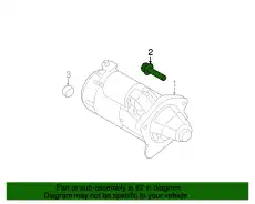 BOLT.STARTER B6BG-18-401B MAZDA