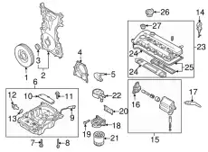 BOLT 9XG0-62-847L MAZDA