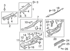Прокладка коллектора MAZDA C243-50-795