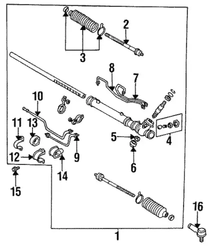 BOLT G030-32-961 MAZDA
