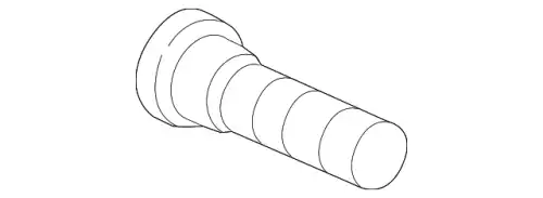 BOLT,HUB D10A-33-062 MAZDA