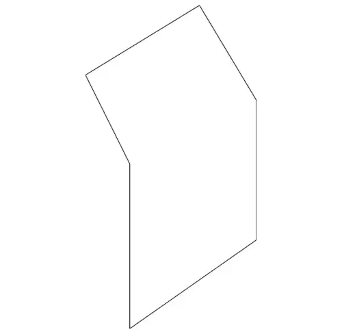 TD11-50-201A BRACKET(R),REAR BUMP MAZDA