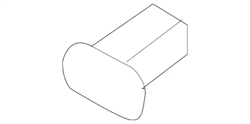  ЗАГЛУШКА МОЛДИНГА GJ6A-50-9H1A MAZDA