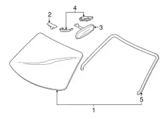 корпус зеркала BGV8-69-225 MAZDA