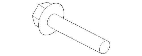 BOLT 9YA0-2A-205 MAZDA