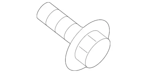 BOLT,BONNET BULGE D10E-50-7M5 MAZDA