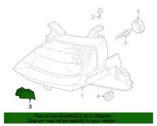 Кронштейн бампера перед лев пластм LD47-50-161A MAZDA