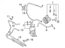 CLAMP.HOSE-P.S. GJ22-32-C27A MAZDA