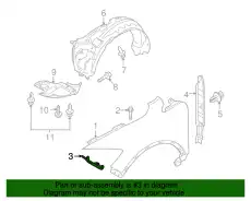  TD1152240A КРОНШТЕЙН КРЫЛА ПЕР. LH CX-9 TB MAZDA