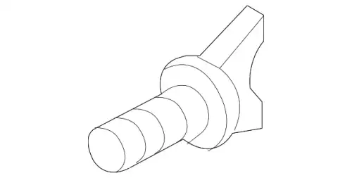  ПРОБКА РАДИАТОРА СЛИВНАЯ L510-15-203 MAZDA