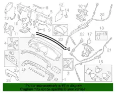 Ручка двери MAZDA D651-55-162