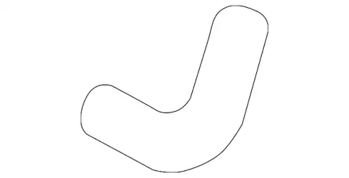 ШЛАНГ ВОДЯНОЙ FS60-15-288A MAZDA