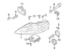 Фонарь задний MAZDA GJ6A-51-143