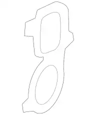 GASKET N3H1-10-153 MAZDA