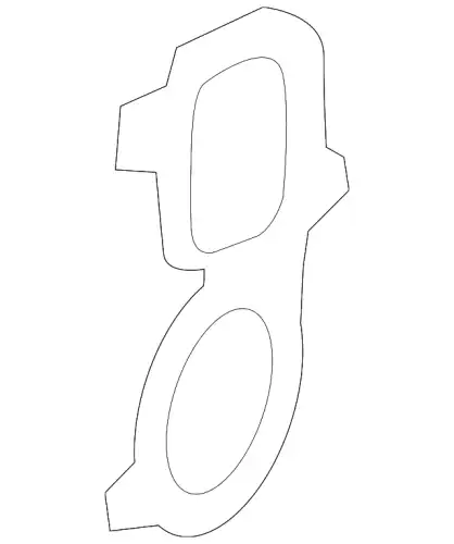 GASKET N3H1-10-153 MAZDA
