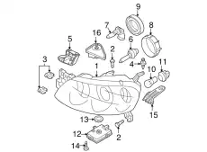 Прокладка коллектора MAZDA D391-51-0B2