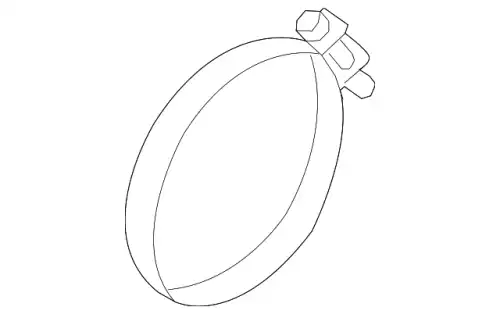 SH01-13-735 CLAMP,HOSE MAZDA