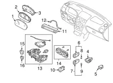 COVER.HOLE GJ6E-55-225A MAZDA
