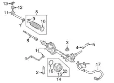 BOLT 9YA0-21-24H MAZDA