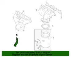 BRACKET,HANGER ZM01-40-081 MAZDA