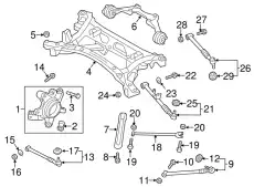 Болт F189-28-66Z MAZDA