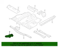 BRACKET C237-56-H21 MAZDA