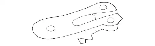 BRACKET C237-56-H21 MAZDA