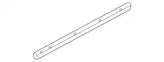 WEATHERSTRIP.F. DOOR LC62-58-76X MAZDA