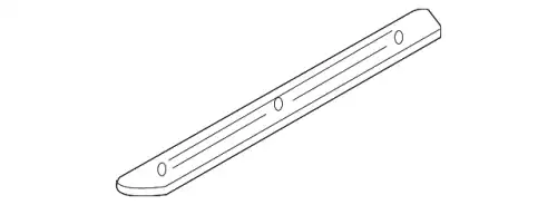PLATE(R).FRONT SCUFF C236-68-710A-02 MAZDA
