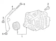 BOLT.ADJUST N390-15-966 MAZDA