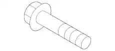 Болт RF2B-12-717 MAZDA