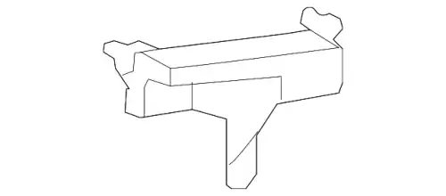 КРОНШТЕЙН ЗАДНЕГО БАМПЕРА TD11-50-331A MAZDA