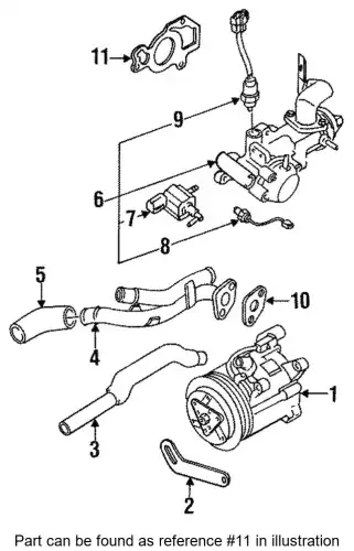 GASKET.A.C.V. N3A3-13-996 MAZDA