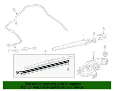 PLATE.BACKING-REAR KD47-67-332 MAZDA