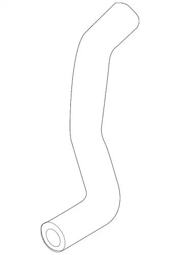ZJ38-15-185C HOSE,WATER MAZDA