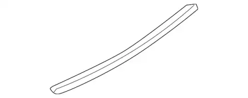 Резинка щетки стеклоочистителя BP4M-67-333A MAZDA
