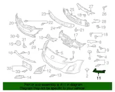 ЗАГЛУШКА BBS2-50-101B MAZDA