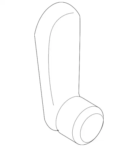 Ручка двери MAZDA B25D-58-580C-02