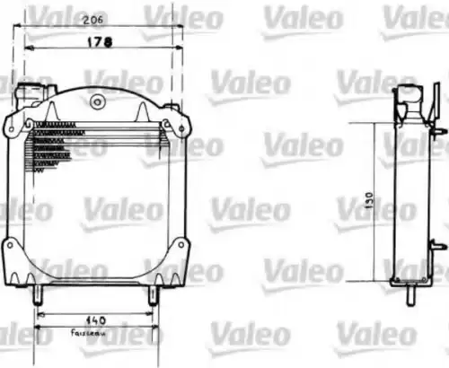 Масляный радиатор VALEO 816746