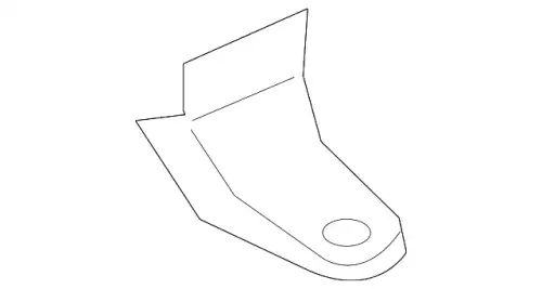BRACKET.AIR PIPE N3H1-13-2C4 MAZDA