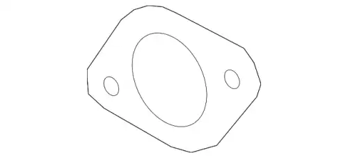 Прокладка глушителя MAZDA L505-40-305B