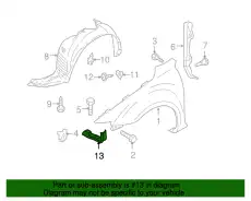  Щиток подкрылка лев BP4M-56-320B MAZDA