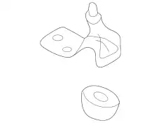 Кронштейн радиатора ZL01-15-250 MAZDA
