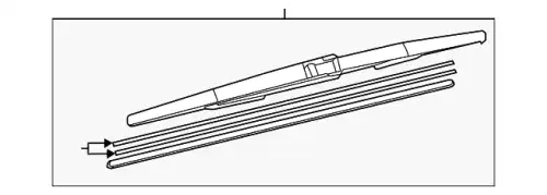 Щетка стеклоочистителя D11C-67-330 MAZDA