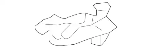 КРОНШТЕЙН КРЕПЛЕНИЯ БАМПЕРА F151-50-0U1E MAZDA