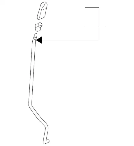 KNOB(R).DOOR LOOK B25D-58-390-65 MAZDA