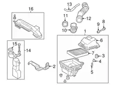 HOSE.VENTILATION FP47-13-741 MAZDA