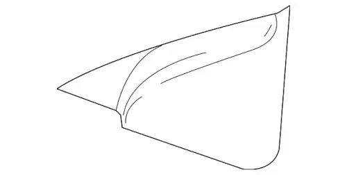 GARNISH(L).SAIL-IN. BP4K-69-171E MAZDA