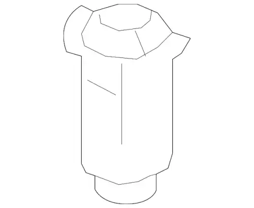 LF8B-15-240 Кронштейн радиатора верхний MAZDA